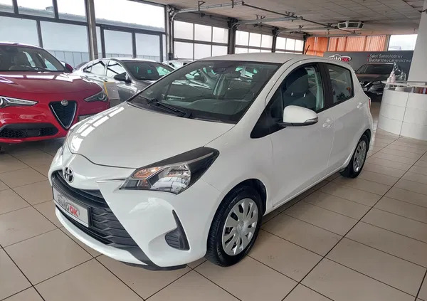 toyota yaris śląskie Toyota Yaris cena 48500 przebieg: 84164, rok produkcji 2018 z Gubin